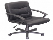 Executive Office Chair - YS111M Star Medium Back Black PU for Sale
