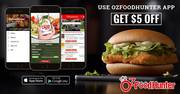Get $5 off on your order at Ozfoodhunter App 