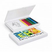 Imprinted Playtime Colouring Set at Vivid Promotions Australia