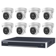Purchase Online 8 Hikvision AcuSense 8MP IR Fixed Turret with 8Ch NVR