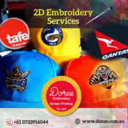 Best in Class 2D/Flat Embroidery Services in Brisbane
