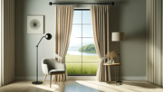 Quality Curtain Rods,  Poles,  and Tracks at Consol Blinds & Homes