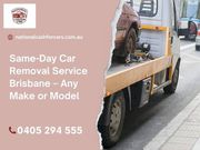 Same-Day Car Removal Service Brisbane – Any Make or Model
